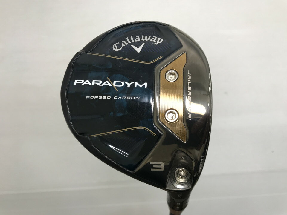 キャロウェイ PARADYM フェアウェイウッド 3W 15° SRフレックス 43.0インチ VENTUS TR 5 for Callaway Cランク 右利き用 Callaway ゴルフクラブ ゴルフドゥ ゴルフ用品 GOLF DO 中古ゴルフクラブ