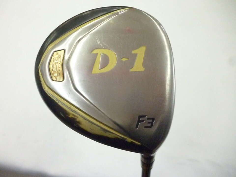 【中古】リョーマゴルフ Ryoma D-1 F (チタン) フェアウェイウッド 3W 15° Rフレックス 43.25インチ Speeder　EVOLUTION ?　40 リシャフト品 Dランク 右利き用 RYOMA ゴルフクラブ ゴルフドゥ ゴルフ用