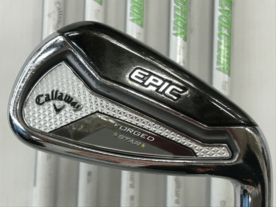 【中古】キャロウェイ EPIC FORGED STAR レディス アイアンセット Lフレックス 36.0インチ Speeder EVOLUTION for CW Cランク 右利き用 Callaway ゴルフクラブ ゴルフドゥ ゴルフ用品 GOLF DO 中古ゴルフクラブのサムネイル