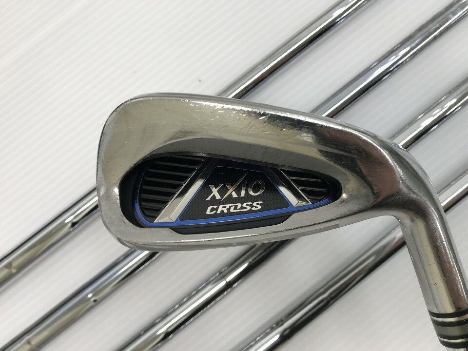 【中古】【1日限定】12月15日00:00~23:59 抽選で最大100%ポイントバック！ ダンロップ XXIO CROSS アイアンセット Rフレックス 37.75インチ NSプロ870GH DST for XXIO Cランク 右利き用 DUNLOP ゴルフクラブ ゴのサムネイル