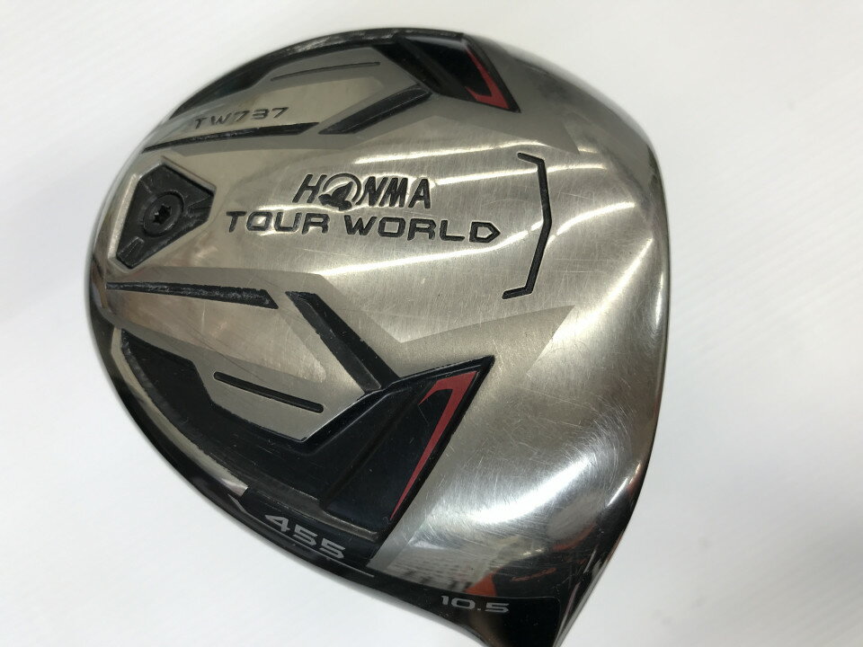 【中古】ホンマゴルフ TOUR WORLD TW737 455 ドライバー 10.5° Sフレックス 45.5インチ VIZARD EX-C65 Dランク 右利き用 ゴルフクラブ ..