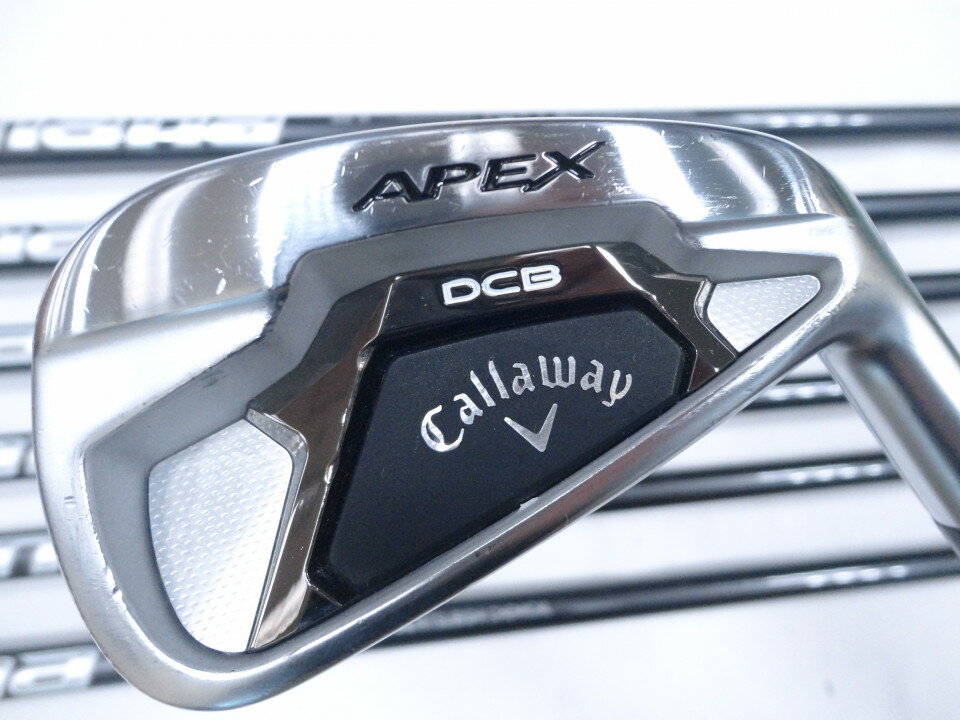 【中古】キャロウェイ APEX DCB 2021 アイアンセット 23° Rフレックス 38.0インチ Diamana 55 for Callaway Cランク 右利き用 Callaway..