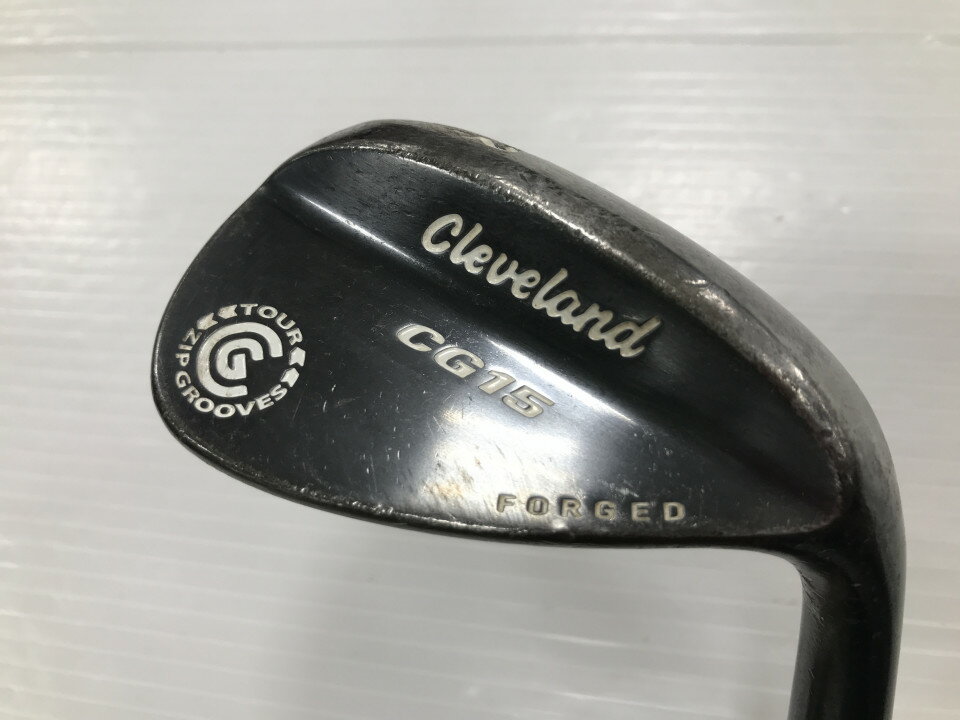 【中古】クリーブランド CG15 フォージド ウェッジ 52° Sフレックス 35.5インチ NSプ ...