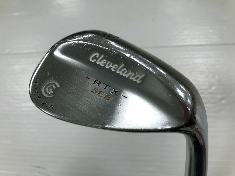 【中古】クリーブランド 588 RTX 2.0 ツアーサテン ウェッジ 58° S200フレックス  ...