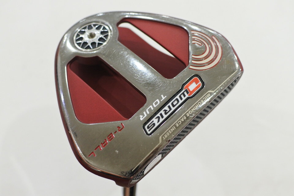 【中古】オデッセイ O-WORKS TOUR R-BALL レッド パター 34.0インチ ヘッドカバーあり オリジナルスチール Cランク 右利き用 ODYSSEY ゴルフクラブ ゴルフドゥ ゴルフ用品 GOLF DO 中古ゴルフクラブ