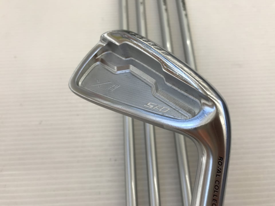 【中古】ロイヤルコレクション SFD X8 FORGED アイアンセット Sフレックス 37.5インチ MCI 60 Cランク 右利き用 Royal Collection ゴルフクラブ ゴルフドゥ ゴルフ用品 GOLF DO 中古ゴルフクラブ