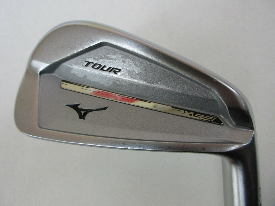 【中古】ミズノ JPX 921 TOUR アイアンセット S200フレックス 37.75インチ AMT　TOUR　WHITE リシャフト品 Dランク 右利き用 MIZUNO ゴ..