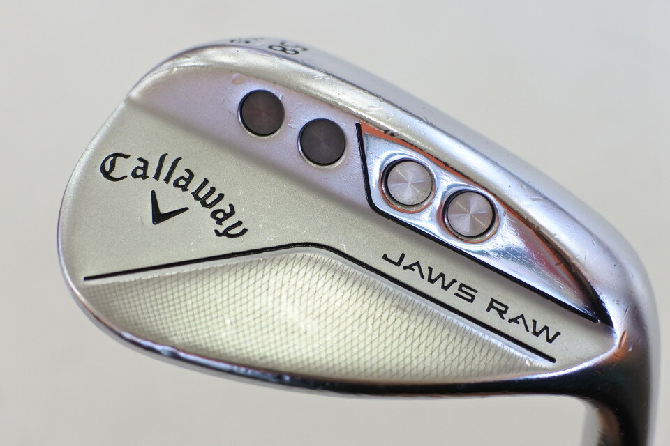 【中古】キャロウェイ JAWS RAW クロム ウェッジ 58° S200フレックス 35.0インチ ダイナミックゴールド HT Cランク 右利き用 Callaway ゴルフクラブ ゴルフドゥ ゴルフ用品 GOLF DO 中古ゴルフクラブ