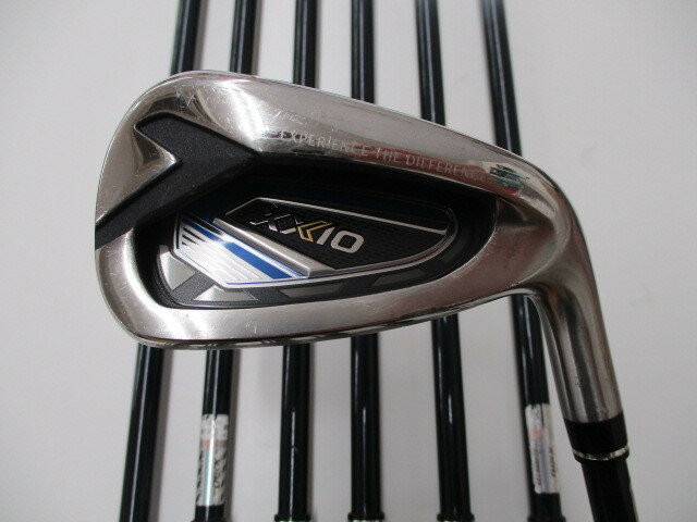 【中古】ダンロップ XXIO 12 ネイビー アイアンセット 22° Rフレックス 38.25インチ MP1200 ネイビー Cランク 右利き用 DUNLOP ゴルフクラブ ゴルフドゥ ゴルフ用品 GOLF DO 中古ゴルフクラブ