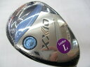 【中古】【レディースモデル】ダンロップ XXIO 13 LADIES ブルー ユーティリティ 31° Lフレックス 37.5インチ ヘッドカバーあり MP130...