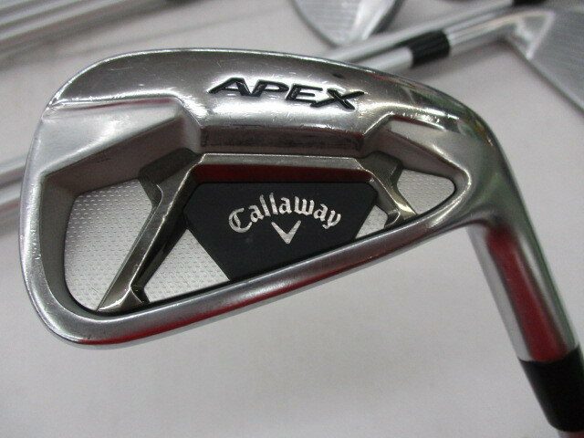 【中古】キャロウェイ APEX 2021 アイアンセット Sフレックス 37.75インチ MCI 70 リシャフト品 Cランク 右利き用 Callaway ゴルフクラ..