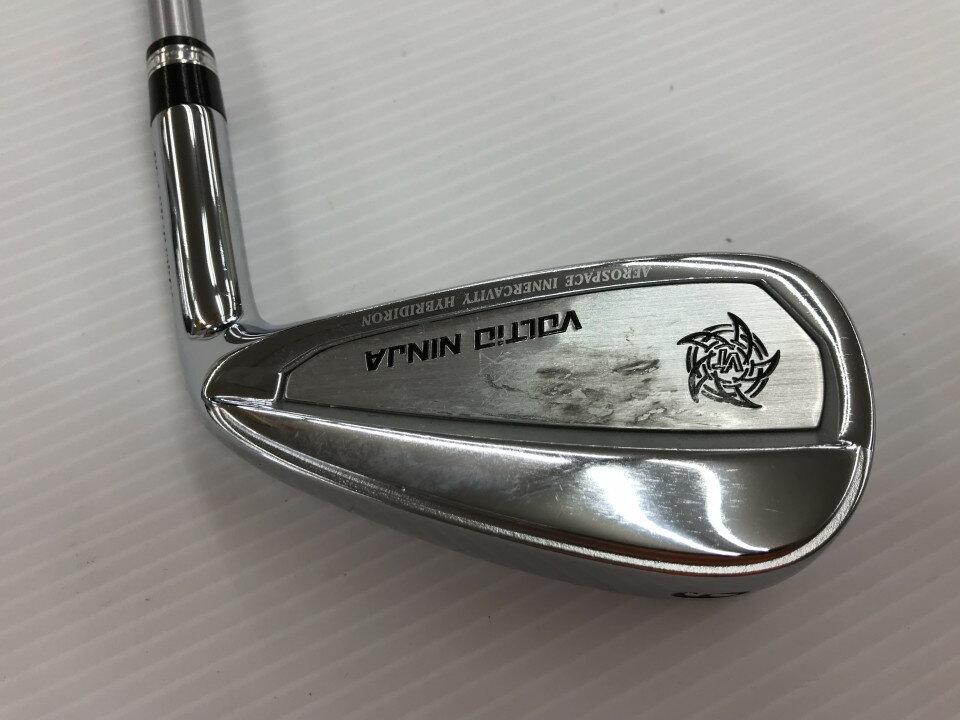 【中古】カタナゴルフ VOLTiO NINJA HYBRID IRON アイアンセット SRフレックス 38.75インチ ヘッドカバーあり MCI VOLTiO 40 Cランク ..