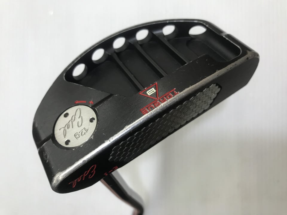 【中古】イーデル Edel TORQUE BALANCED E-1 Black LUX パター 34.0インチ ヘッドカバーあり オリジナルスチール Cランク 右利き用 Edel ゴルフクラブ ゴルフドゥ ゴルフ用品 GOLF DO 中古ゴルフクラブ