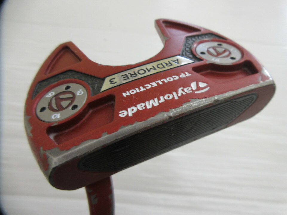 【中古】テーラーメイド TP COLLECTION RED ARDMORE 3 パター 34.0インチ オリジナルスチール Dランク 右利き用 Taylormade ゴルフクラブ ゴルフドゥ ゴルフ用品 GOLF DO 中古ゴルフクラブ