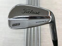 【中古】タイトリスト MB 718 アイアンセット 27° Sフレックス 37.75インチ KBS TOUR C-TAPER120 リシャフト品 Cランク 右利き用 Titleist ゴルフクラブ ゴルフドゥ ゴルフ用品 GOLF DO 中古ゴルフクラブ