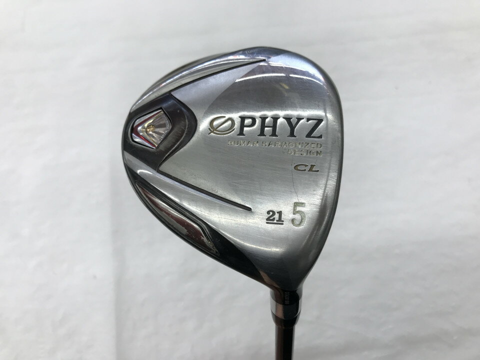 【中古】【レディースモデル】ブリヂストン ツアーステージ PHYZ CL フェアウェイウッド 5W 21° Aフレックス 41.25インチ PZ-401W Dランク 右利き用 BRIDGESTONE ゴルフクラブ ゴルフドゥ ゴルフ用品 G