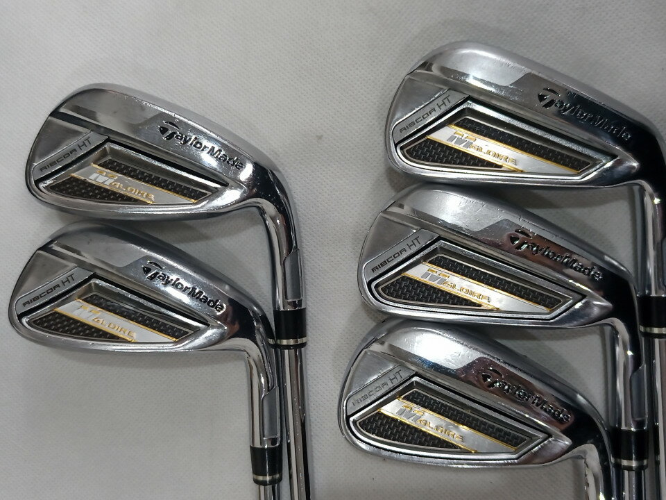 【中古】テーラーメイド M GLOIRE アイアンセット 24° Sフレックス 37.75インチ NSプロ820GH Cランク 右利き用 Taylormade ゴルフクラ..