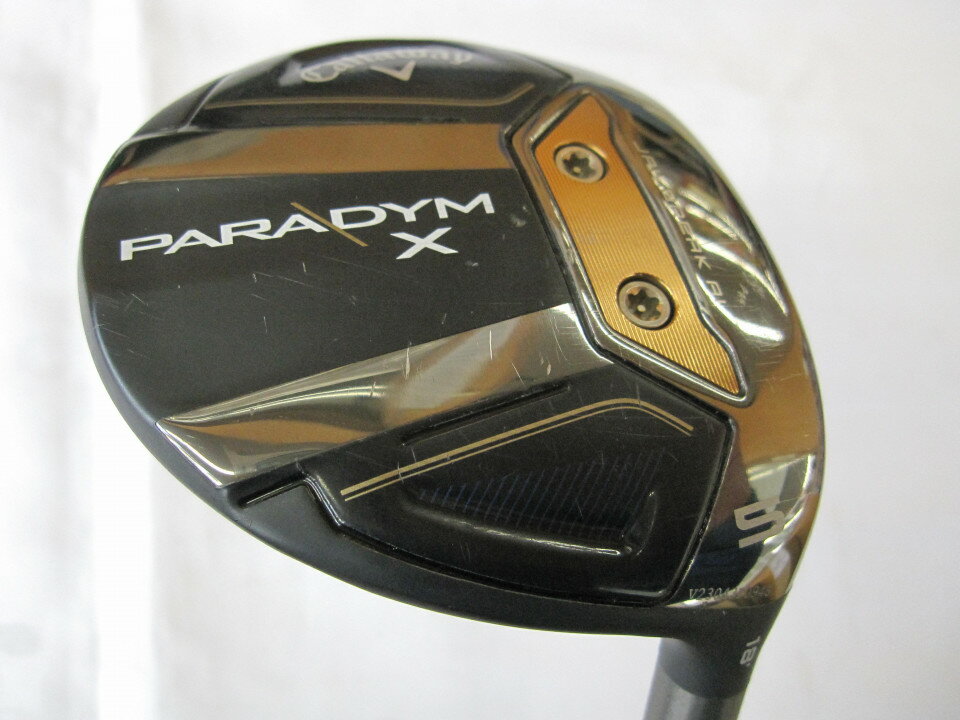 【中古】キャロウェイ PARADYM X フェアウェイウッド 5W 18° Rフレックス 42.5インチ ヘッドカバーあり VENTUS TR 5 for Callaway Cランク 右利き用 Callaway ゴルフクラブ ゴルフドゥ ゴルフ用品 GOLF DO 中