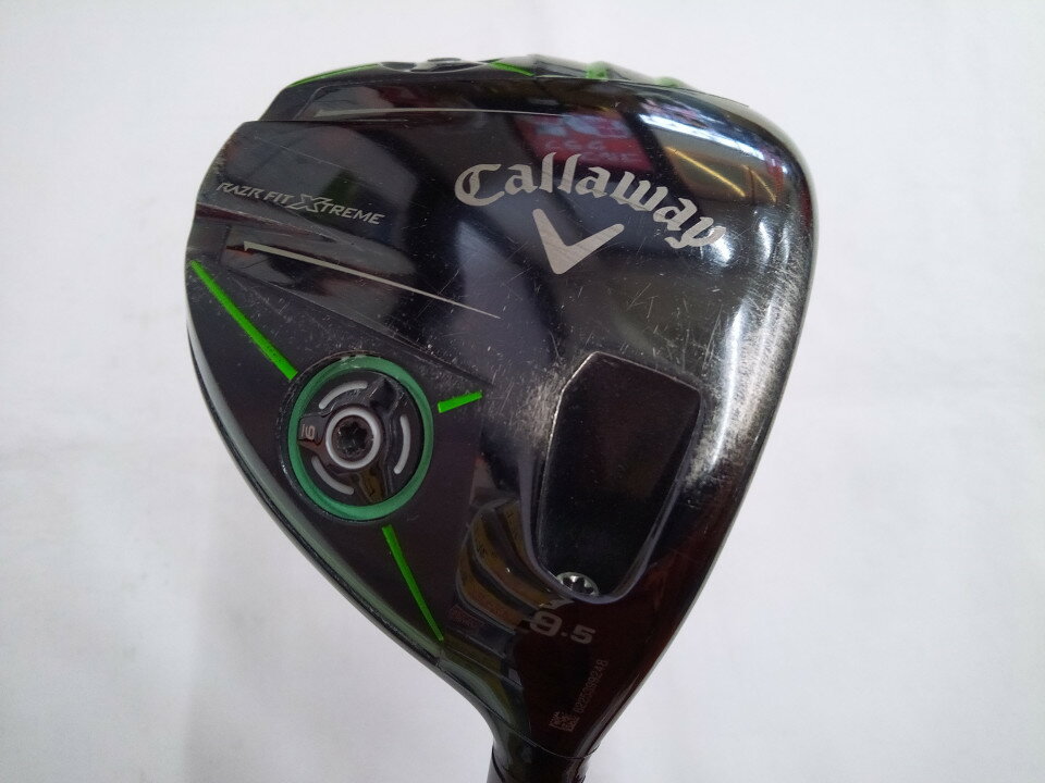 【中古】キャロウェイ RAZR FIT XTREME ドライバー 9.5° Sフレックス 45.25インチ ツアーAD GT-6 Dランク 右利き用 Callaway ゴルフクラブ ゴルフドゥ ゴルフ用品 GOLF DO 中古ゴルフクラブ