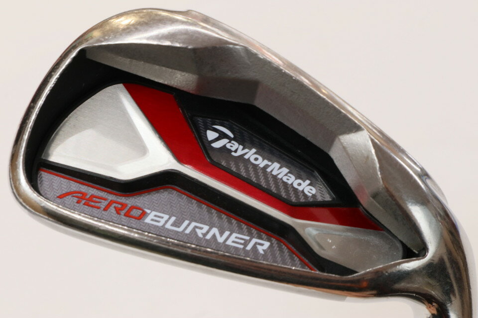 【中古】テーラーメイド AERO BURNER HL US アイアンセット Rフレックス 38.5インチ オリジナルスチール Dランク 右利き用 Taylormade ..