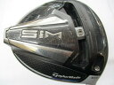 【中古】テーラーメイド SIM ドライバー Sフレックス 45.75インチ ヘッドカバーあり TENSEI SILVER TM50 Dランク 右利き用 Taylormade ゴルフクラブ ゴルフドゥ ゴルフ用品 GOLF DO 中古ゴルフクラブ