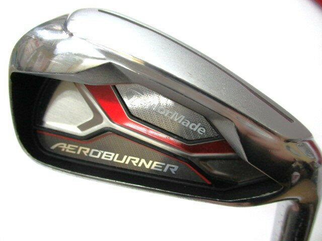 【中古】テーラーメイド AERO BURNER アイアンセット Sフレックス 38.25インチ TM7-415 Dランク 右利き用 Taylormade ゴルフクラブ ゴ..