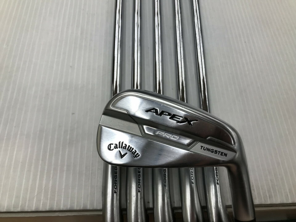 【中古】キャロウェイ APEX PRO 2021 アイアンセット S200フレックス 38.0インチ ダイナミックゴールド HT Cランク 右利き用 Callaway ..