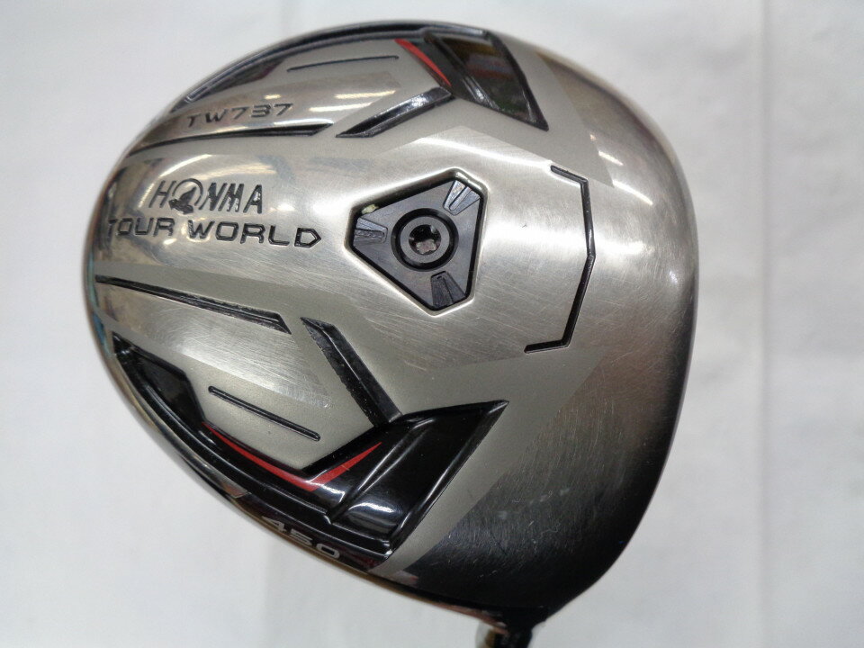 【中古】ホンマゴルフ TOUR WORLD TW737 450 ドライバー 9.5° Sフレックス 45.75インチ ヘッドカバーあり VIZARD EX-C65 Dランク 右利..