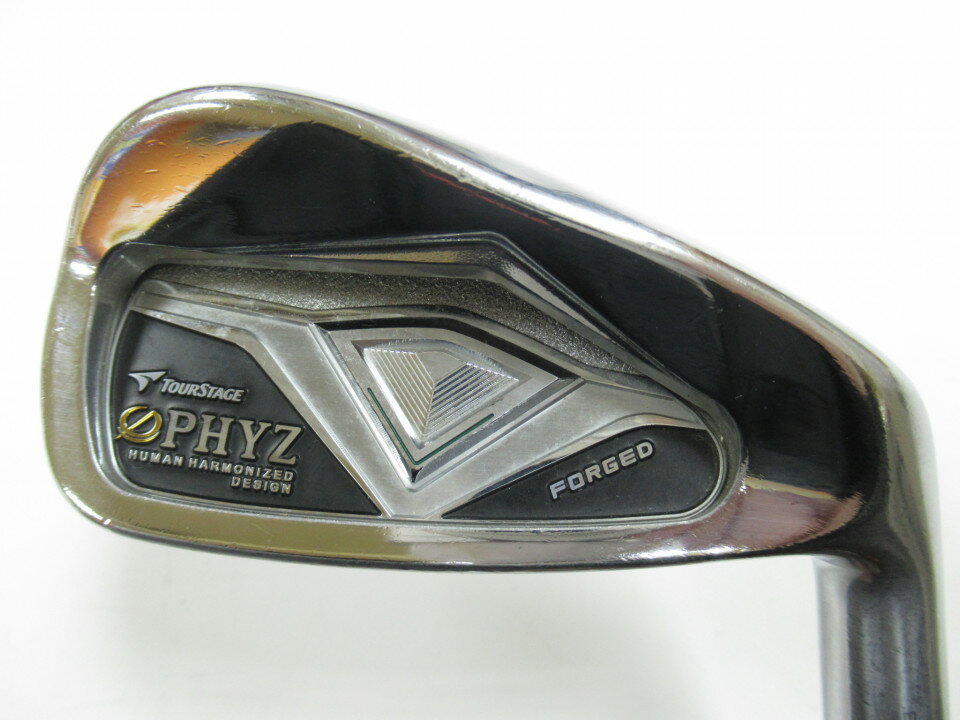 【中古】ブリヂストン ツアーステージ PHYZ FORGED アイアンセット Sフレックス 38.0インチ NSプロ900GHウエイトフロー Dランク 右利き..