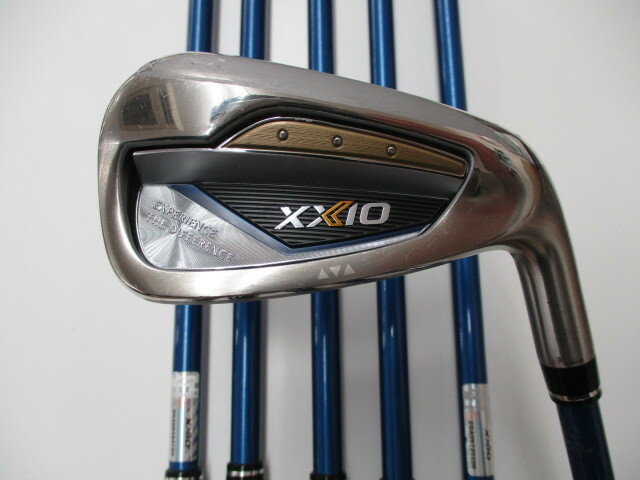 【中古】ダンロップ XXIO 13 ネイビー アイアンセット 25° Rフレックス 37.75インチ MP1300 ネイビー Cランク 右利き用 DUNLOP ゴルフクラブ ゴルフドゥ ゴルフ用品 GOLF DO 中古ゴルフクラブ