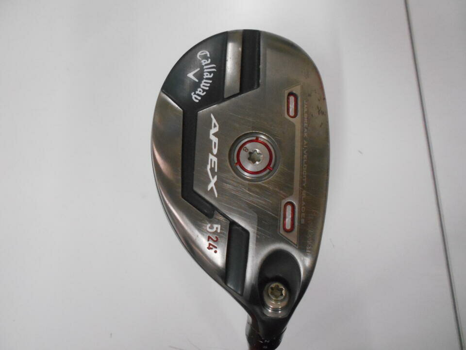 【中古】キャロウェイ APEX 2021 ユーティリティ 24° Rフレックス 39.5インチ ヘッドカバーあり Diamana 55 for Callaway Cランク 右利き用 Callaway ゴルフクラブ ゴルフドゥ ゴルフ用品 GOLF DO 中古ゴルフ