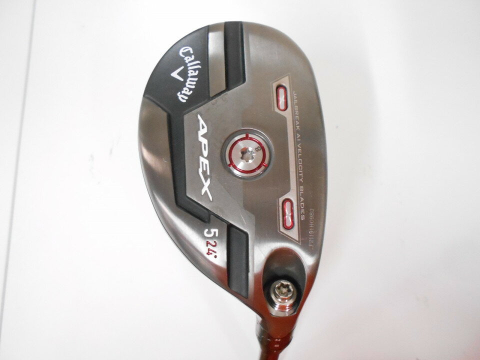 【中古】キャロウェイ APEX 2021 ユーティリティ 24° Rフレックス 39.5インチ Diamana 55 for Callaway Cランク 右利き用 Callaway ゴルフクラブ ゴルフドゥ ゴルフ用品 GOLF DO 中古ゴルフクラブ