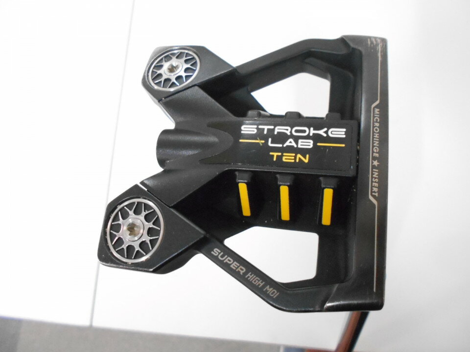 【中古】オデッセイ STROKE LAB BLACK TEN S パター 32.0インチ ヘッドカバーあり シャフトカット リシャフト品 Cランク 右利き用 ODYSSEY ゴルフクラブ ゴルフドゥ ゴルフ用品 GOLF DO 中古ゴルフクラ