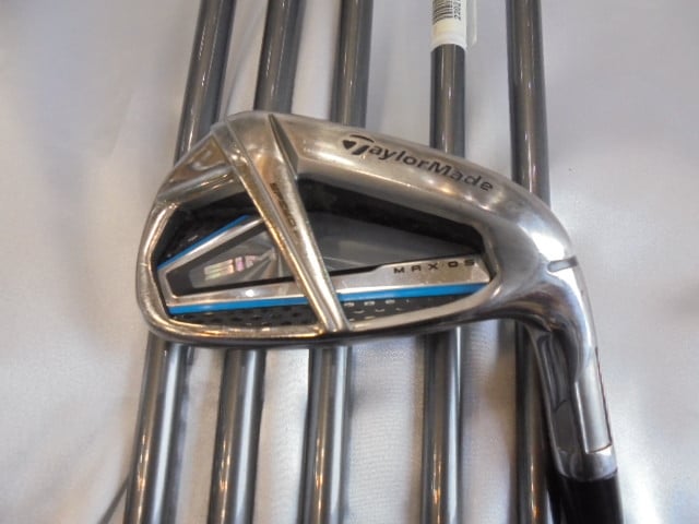 【中古】テーラーメイド SIM MAX・OS アイアンセット 22.5° Sフレックス 37.75インチ TENSEI BLUE TM60 Cランク 右利き用 Taylormade ゴルフクラブ ゴルフドゥ ゴルフ用品 GOLF DO 中古ゴルフクラブ 1