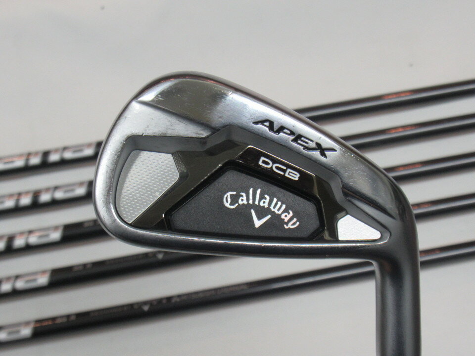 【中古】キャロウェイ APEX DCB 2021 アイアンセット 23° Rフレックス 38.125インチ Diamana 55 for Callaway Cランク 右利き用 Callaw..