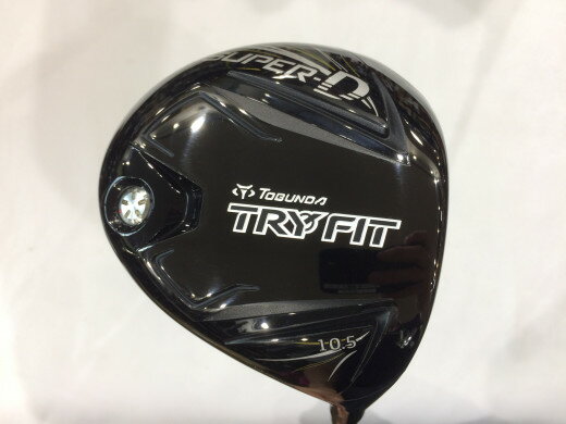 【中古】ゴルフプランナー トブンダ TRY FIT SUPER-D 2016 BLACK ドライバー 10.5° SRフレックス 46.0インチ ヘッドカバーあり TF 406d Bランク 右利き用 Golf Planner ゴルフクラブ ゴルフド…