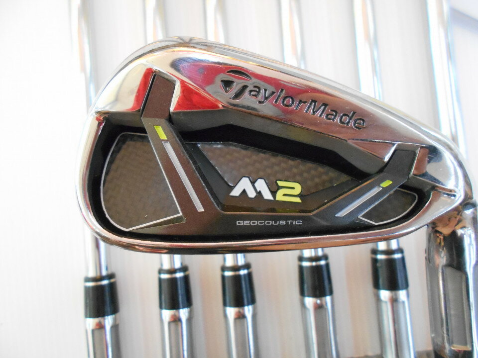 【中古】テーラーメイド M2 2017 アイアンセット Sフレックス 38.25インチ REAX90 JP Dランク 右利き用 Taylormade ゴルフクラブ ゴルフドゥ ゴルフ用品 GOLF DO 中古ゴルフクラブ