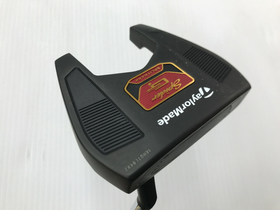 【中古】テーラーメイド Spider GT SPLITBACK SMALL SLANT パター 33.0インチ ヘッドカバーあり オリジナルスチール Bランク 右利き用 Taylormade ゴルフクラブ ゴルフドゥ ゴルフ用品 GOLF DO 中古ゴルフク