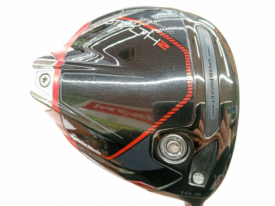 【中古】テーラーメイド STEALTH2 ドライバー 10.5° Sフレックス 45.75インチ ヘッドカバーあり TENSEI RED TM50 Cランク 右利き用 Taylormade ゴルフクラブ ゴルフドゥ ゴルフ用品 GOLF DO 中古ゴルフクラ