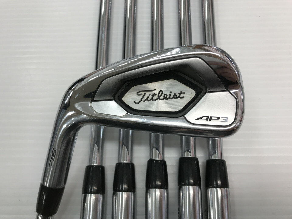 【中古】【レディースモデル】タイトリスト AP 3 718 アイアンセット Sフレックス 37.75インチ NSプロ MODUS 3 TOUR 105 Cランク 右利き用 Titleist ゴルフクラブ ゴルフドゥ ゴルフ用品 GOLF DO 中古ゴル