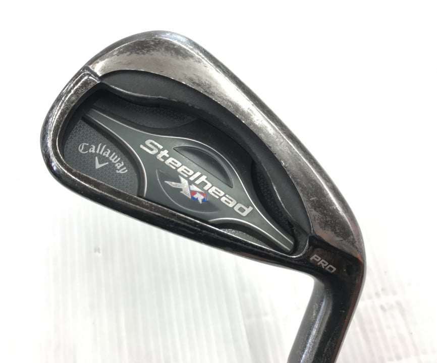 【中古】キャロウェイ Steelhead XR PRO アイアンセット 24° Sフレックス 38.0インチ NSプロ MODUS 3 TOUR 120 Dランク 右利き用 Calla..