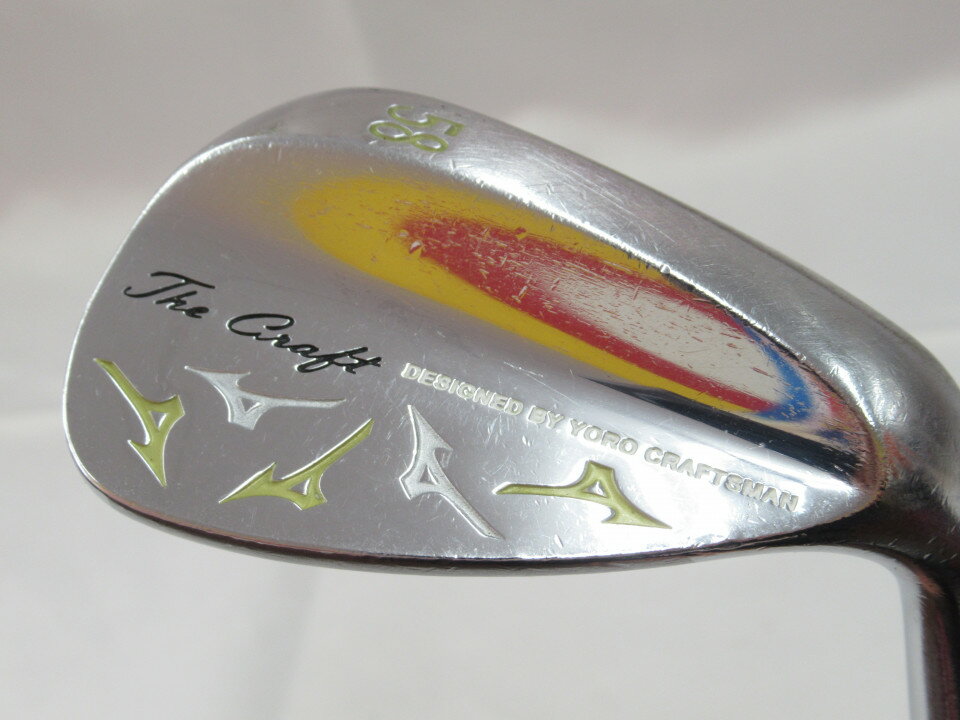 【中古】【訳あり】ミズノ The Craft ウェッジ 58° WEDGEフレックス 35.25インチ ダイナミックゴールド 95 Dランク 右利き用 MIZUNO ゴルフクラブ ゴルフドゥ ゴルフ用品 GOLF DO 中古ゴルフクラブ