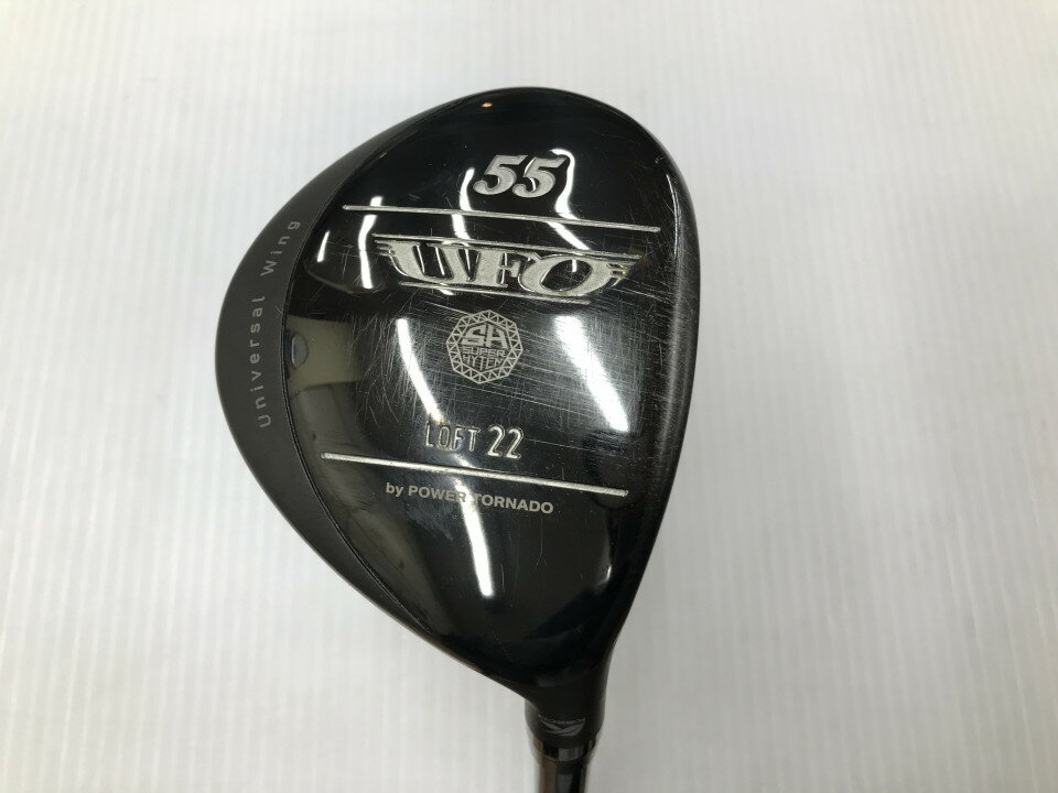 【中古】キャスコ UFO by POWER TORNADO ユーティリティ 22° Rフレックス 39.75インチ Falcon Shaft Cランク 右利き用 Kasco ゴルフクラブ ゴルフドゥ ゴルフ用品 GOLF DO 中古ゴルフクラブ