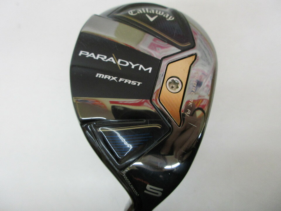 【中古】キャロウェイ PARADYM MAX FAST ユーティリティ 24° Sフレックス 39.5インチ ヘッドカバーあり SPEEDER NX 40 for Callaway(PARADYM) Cランク 右利き用 Callaway ゴルフクラブ ゴルフドゥ ゴルフ用品 GOLF