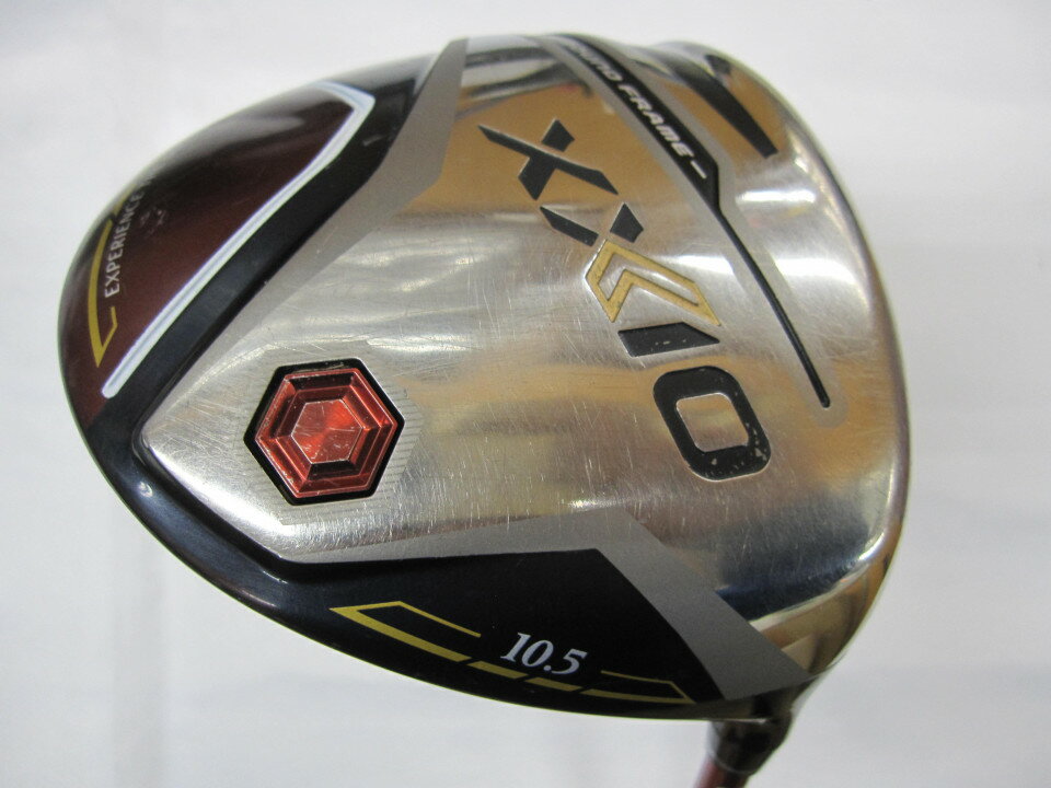 【中古】【訳あり】ダンロップ XXIO 12 レッド ドライバー 10.5° Sフレックス 45.75インチ ヘッドカバーあり MP1200 レッド Cランク 右利き用 DUNLOP ゴルフクラブ ゴルフドゥ ゴルフ用品 GOLF DO 中古