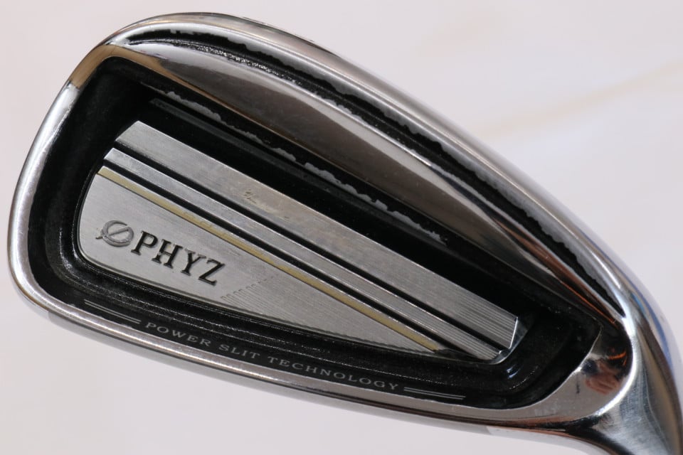 【中古】ブリヂストン PHYZ 2014 アイアンセット Rフレックス 37.5インチ NSプロ900GHウエイトフロー Cランク 右利き用 BRIDGESTONE ゴ..