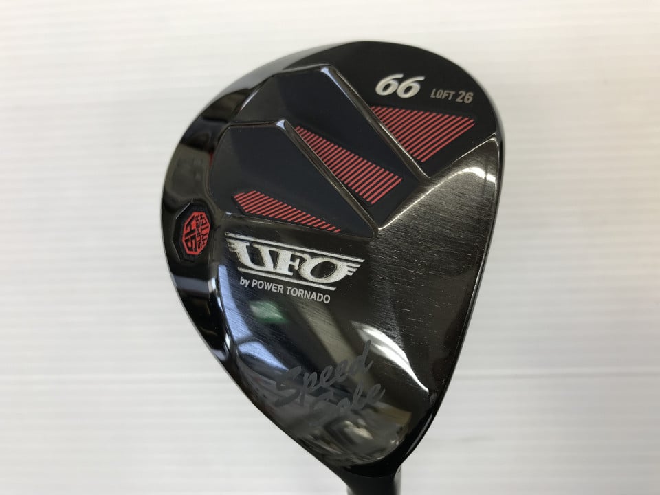 【中古】キャスコ UFO Speed by POWER TORNADO ユーティリティ 26° Rフレックス 39.25インチ ヘッドカバーあり Falcon Shaft Cランク 右利き用 Kasco ゴルフクラブ ゴルフドゥ ゴルフ用品 GOLF DO 中古ゴルフ