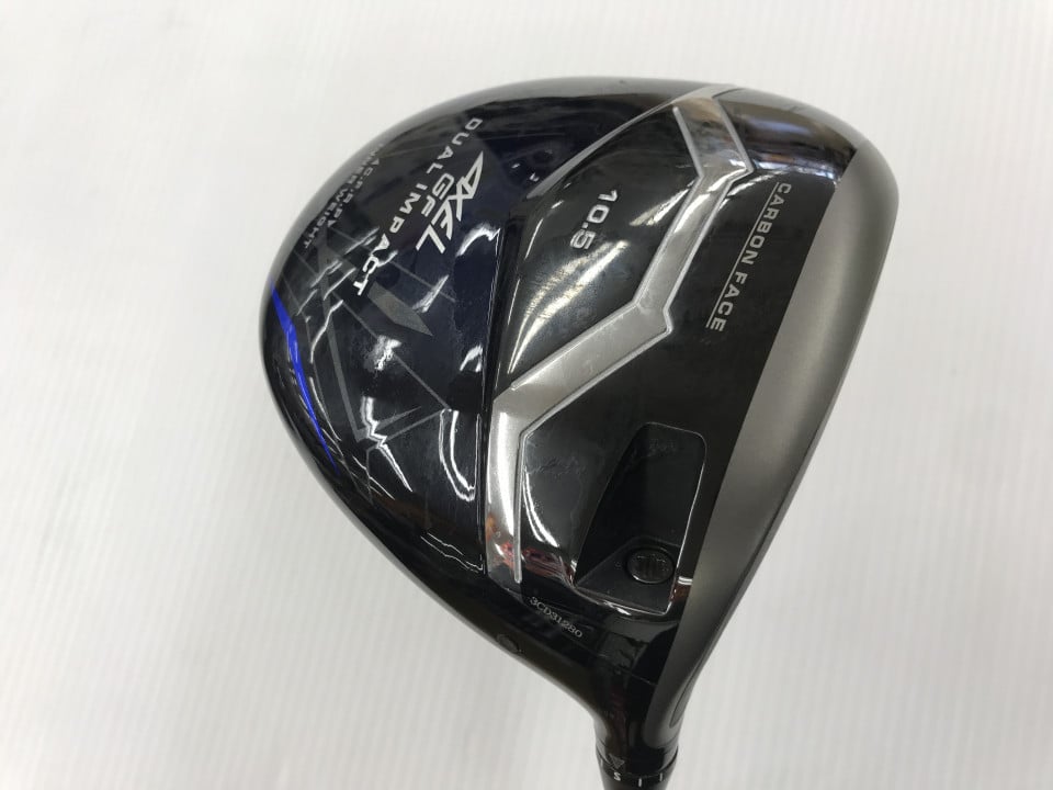 【中古】ツルヤ AXEL GF ドライバー 10.5° Sフレックス 46.0インチ ヘッドカバーあり VANQUISH for AXEL Cランク 右利き用 TSURUYA ゴルフクラブ ゴルフドゥ ゴルフ用品 GOLF DO 中古ゴルフクラブ