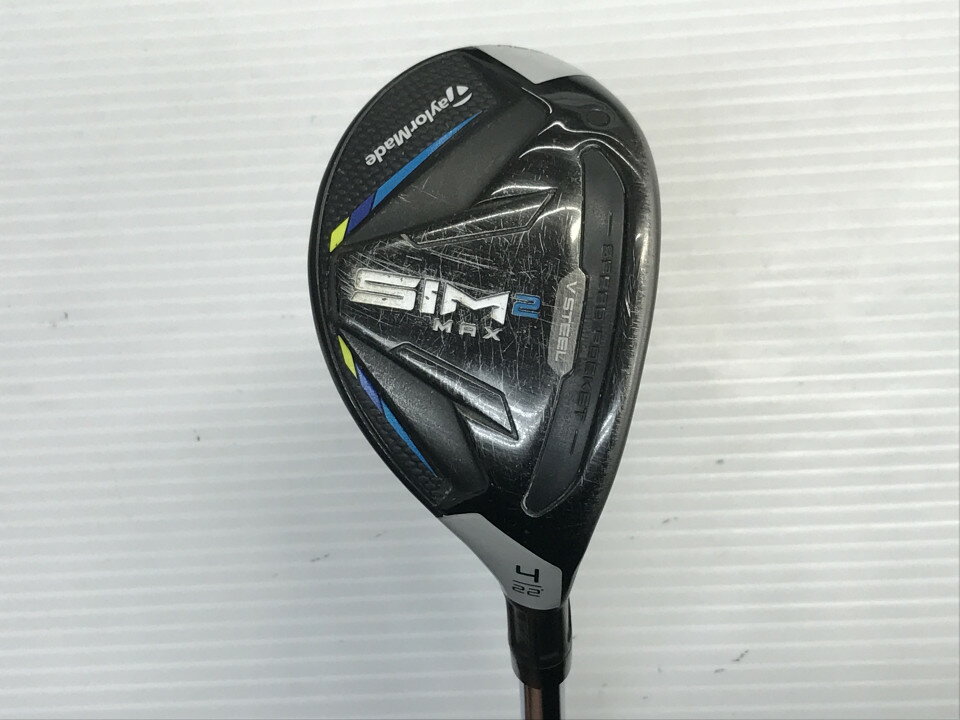 テーラーメイド SIM2 MAX ユーティリティ 22° Xフレックス 39.25インチ NSプロ MODUS 3 TOUR 105 Dランク 右利き用 Taylormade ゴルフクラブ ゴルフドゥ ゴルフ用品 GOLF DO 中古ゴルフクラブ