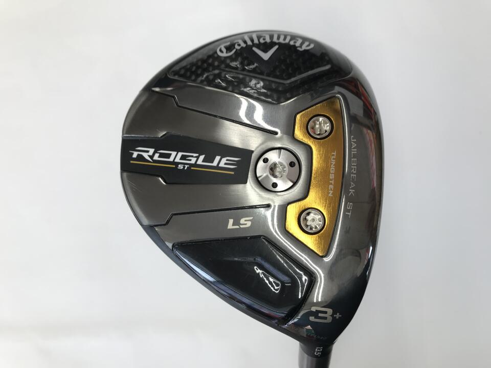 【中古】キャロウェイ ROGUE ST LS フェアウェイウッド 3+W 13.5° Sフレックス 42.75インチ ヘッドカバーあり SPEEDER NX60 Cランク 右利き用 Callaway ゴルフクラブ ゴルフドゥ ゴルフ用品 GOLF DO 中古ゴ